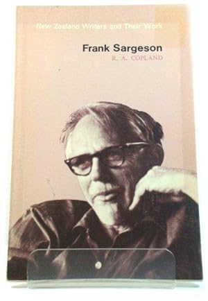 Seller image for Frank Sargeson for sale by PsychoBabel & Skoob Books