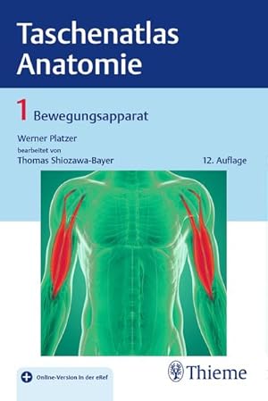 Bild des Verkufers fr Taschenatlas Anatomie 01: Bewegungsapparat zum Verkauf von AHA-BUCH GmbH