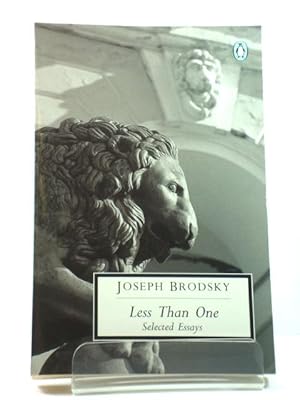 Imagen del vendedor de Less Than One: Selected Essays a la venta por PsychoBabel & Skoob Books