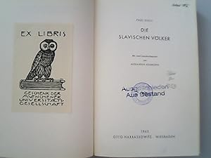 Imagen del vendedor de Die slavischen Vlker. a la venta por Antiquariat Bookfarm