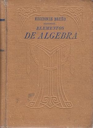 ELEMENTOS DE ALGEBRA