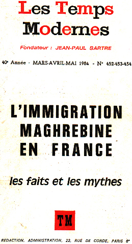 L'immigration maghrebine en france / les faits et les mythes