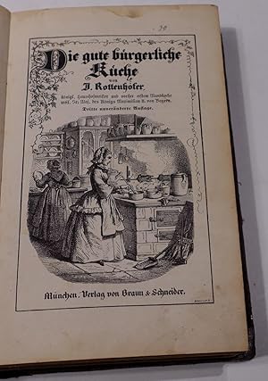 Bild des Verkufers fr Die gute brgerliche Kche. 3. unvernderte Auflage. zum Verkauf von Antiquariat Thomas Mertens