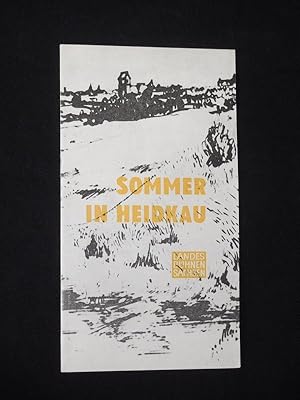 Image du vendeur pour Programmheft 4 Landesbhnen Sachsen 1965/66. SOMMER IN HEIDKAU von Helmut Sakowski. Regie: Christian Bleyhoeffer, Ausstattung: Klaus Noeske, Musik: Helmut Heinze. Mit Gnter Lotze, Christa Weyrach, Ursula Spieker, Waldemar Walther, Anny Kynast, Liselotte Oesterreich, Peter Stoffers-Never, Herbert Schneider, Elvi Scholz mis en vente par Fast alles Theater! Antiquariat fr die darstellenden Knste