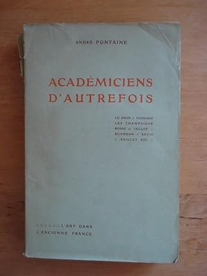 Academiciens d'Autrefois