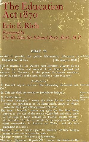 Education Act, 1870