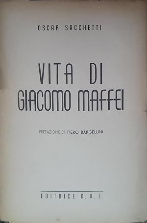 Seller image for Vita di Giacomo Maffei for sale by librisaggi