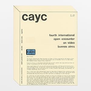 cayc: fourth international open encounter on video