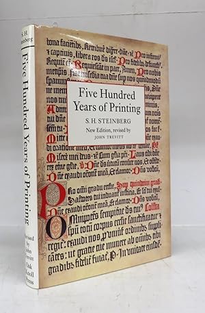 Bild des Verkufers fr Five Hundred Years of Printing zum Verkauf von Attic Books (ABAC, ILAB)