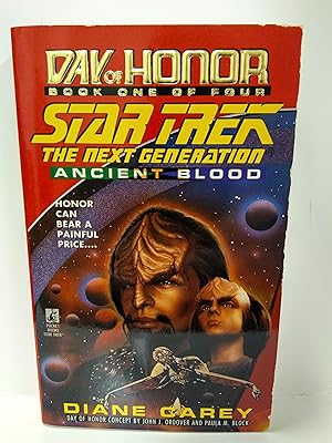 Immagine del venditore per Ancient Blood: Day of Honor #1 (Star Trek The Next Generation) venduto da Fleur Fine Books