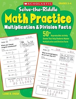 Seller image for Solve-The-Riddle Math Practice, Grades 2-4: Multiplication & Division Facts (Paperback or Softback) for sale by BargainBookStores