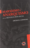 Image du vendeur pour Marxismo y anarquismo : en la revolucin rusa mis en vente par AG Library