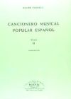 Seller image for Cancionero musical popular espaol. Tomo III for sale by AG Library