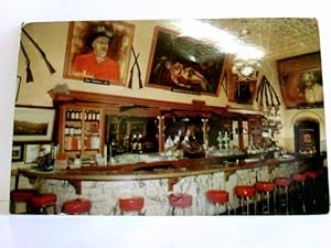 Virginia City / Nevada. AK Saloon "Sazarac". Westernsaloon Innenansicht, Thecke, Amerika