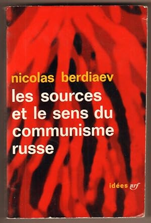 Seller image for Les sources et le sens du communisme russe. Truduit du russe par Lucienne Julien Cain. for sale by Antiquariat Neue Kritik