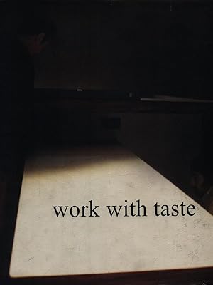 Immagine del venditore per Work with taste venduto da Librodifaccia