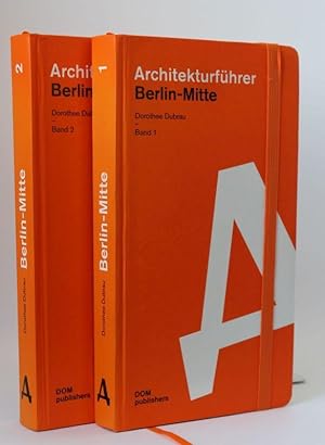Bild des Verkufers fr Architekturfhrer Berlin-Mitte, Band 1 und Band 2 zum Verkauf von Antiquariat Foertsch