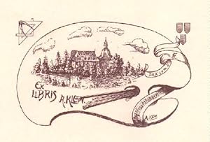 Immagine del venditore per Eigen-Exlibris. Klischeedruck von Adolf Klein. venduto da Antiquariat Heinz Tessin