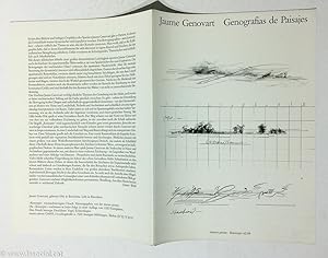 Seller image for Genografias de Paisajes for sale by La Social. Galera y Libros