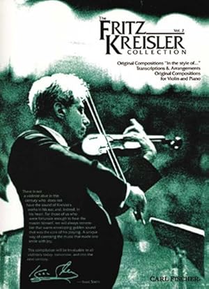 Immagine del venditore per The Fritz Kreisler Collection vol.2Original compositions in the style : of Kreisler for violin and piano venduto da AHA-BUCH GmbH