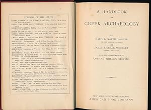 Imagen del vendedor de A handbook of Greek Archaeology a la venta por LIBRAIRIE GIL-ARTGIL SARL