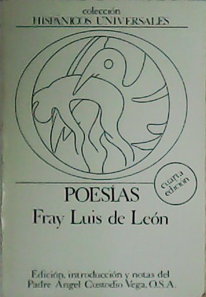 Imagen del vendedor de Poesas. Edicin, introduccin y notas del Padre ngel Custodio Vega. a la venta por Librera y Editorial Renacimiento, S.A.