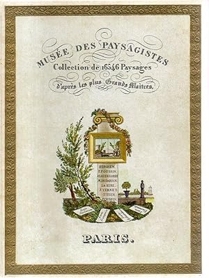 Seller image for Muse des Paysagistes. Collection de 16546 Paysages d'aprs les plus Grands Maitres. for sale by Laboratorio del libro