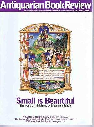 Antiquarian Book Review August/September 2002