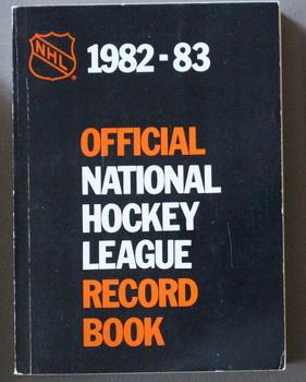 1982-83 Official National Hockey League Record Book - NHL