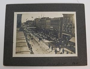 (Soldiers Marching Down Front Street, Belleville ON, 1910)