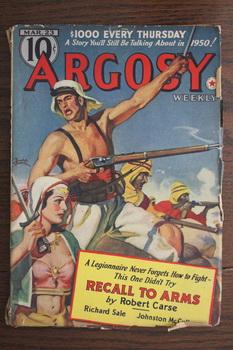 Imagen del vendedor de ARGOSY WEEKLY (Pulp Magazine). March 23 1940; -- Volume 297 #6 Recall to Arms by Robert Carse; a la venta por Comic World