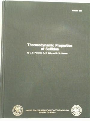 Seller image for Thermodynamic Properties of Sulfides. for sale by Antiquariat Maiwald