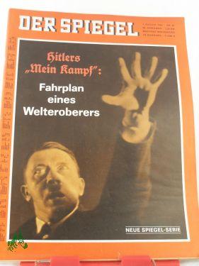 Bild des Verkäufers für 32/1966, Hitlers , Mein Kampf, . Fahrplan eines Welteroberers zum Verkauf von Antiquariat Artemis Lorenz & Lorenz GbR