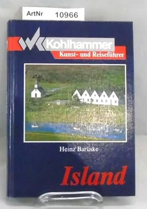 Bild des Verkufers fr Island. Kunst- und Reisefhrer mit Landeskunde zum Verkauf von Die Bchertruhe