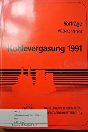 VGB-Konferenz 1991: Kohlevergasung.