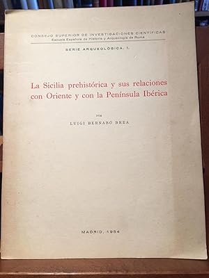 SICILIA PREHISTORICA RELACIONES CON ORIENTE Y PENINSULA IBERICA