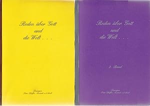 Reden über Gott und die Welt ., Lesungen von Peter Pfeiffer, 2 Bände, 1., 2. und 3. Lesung 1989-1...