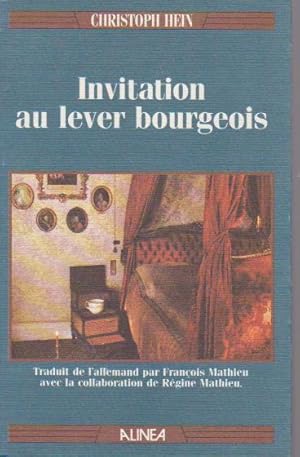 Imagen del vendedor de Invitation au lever bourgeois, a la venta por L'Odeur du Book