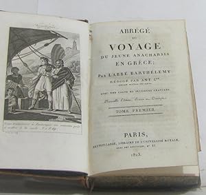 Seller image for Abrg du voyage du jeune anacharsis en grce tome premier for sale by crealivres