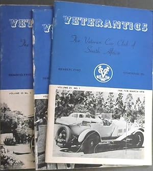 Veterantics : The official organ of The Veteran Car Club of South Africa : Volume 23 (Nos 1 -4), ...