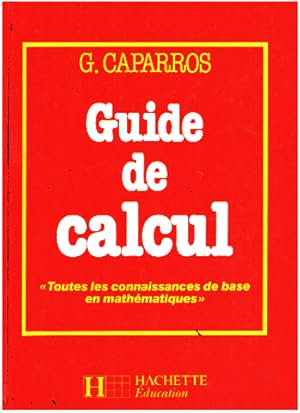 Guide de Calcul