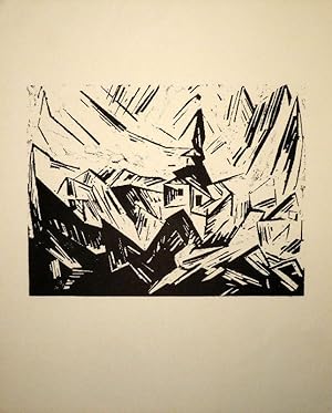 graphik des expressionismus. (Beckmann, Feininger, Heckel, Kirchner, Marc, Mueller, Nolde, Pechst...