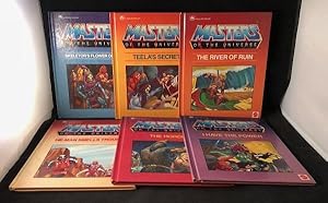 HE-MAN Masters of the Universe COMPLETE SIX VOLUME 1ST PRINTING GOLDEN BOOK RUN (1985)