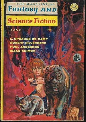 Immagine del venditore per The Magazine of FANTASY AND SCIENCE FICTION (F&SF): June 1969 venduto da Books from the Crypt