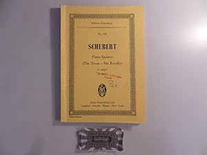 Bild des Verkufers fr Piano Quintet ("The Trout") A major. Franz Schubert. D 667. (Edition Eulenburg No. 118). zum Verkauf von Druckwaren Antiquariat