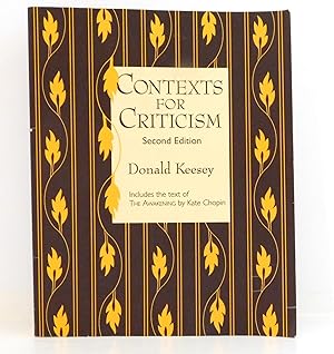 Contexts for Criticism Second Edition