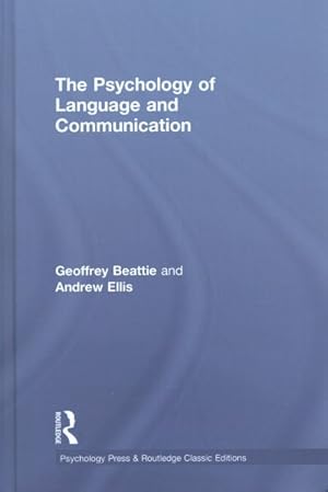 Seller image for Psychology of Language and Communication for sale by GreatBookPrices