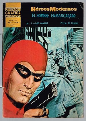 Imagen del vendedor de El hombre Enmascarado N 1 . Los Malos . Heroes Modernos 1966 a la venta por LLEIXIULLIBRES