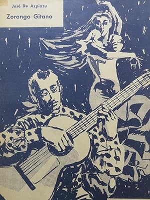 Seller image for DE AZPIAZU Jos Zorongo Gitano Guitare 1956 for sale by partitions-anciennes