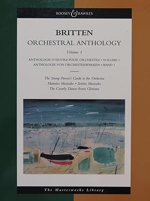 Bild des Verkufers fr BRITTEN Benjamin Orchestral Anthology Volume 1 Orchestre 1997 zum Verkauf von partitions-anciennes